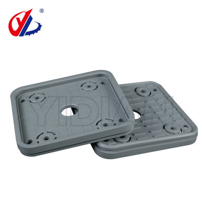10.01.12.02325 Cobertura de sucção a vácuo 140*130*17mm Pad de borracha superior para máquina de trabalho de madeira CNC