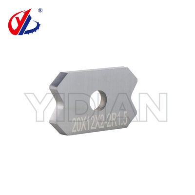 Inserções de lâmina de raspagem EB004 20X12X2mm para máquina de colagem de borda CNC CEHISA / SCM