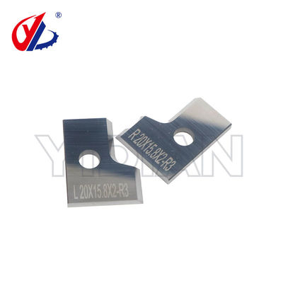 20X15.8X2mm Lâmina indexável de carburo de tungstênio / CEHISA Lâmina de raspagem de banda de borda