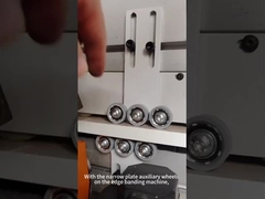 Máquina de bandagem de borda de carpintaria Peças sobressalentes Rodas de treino de placas estreitas